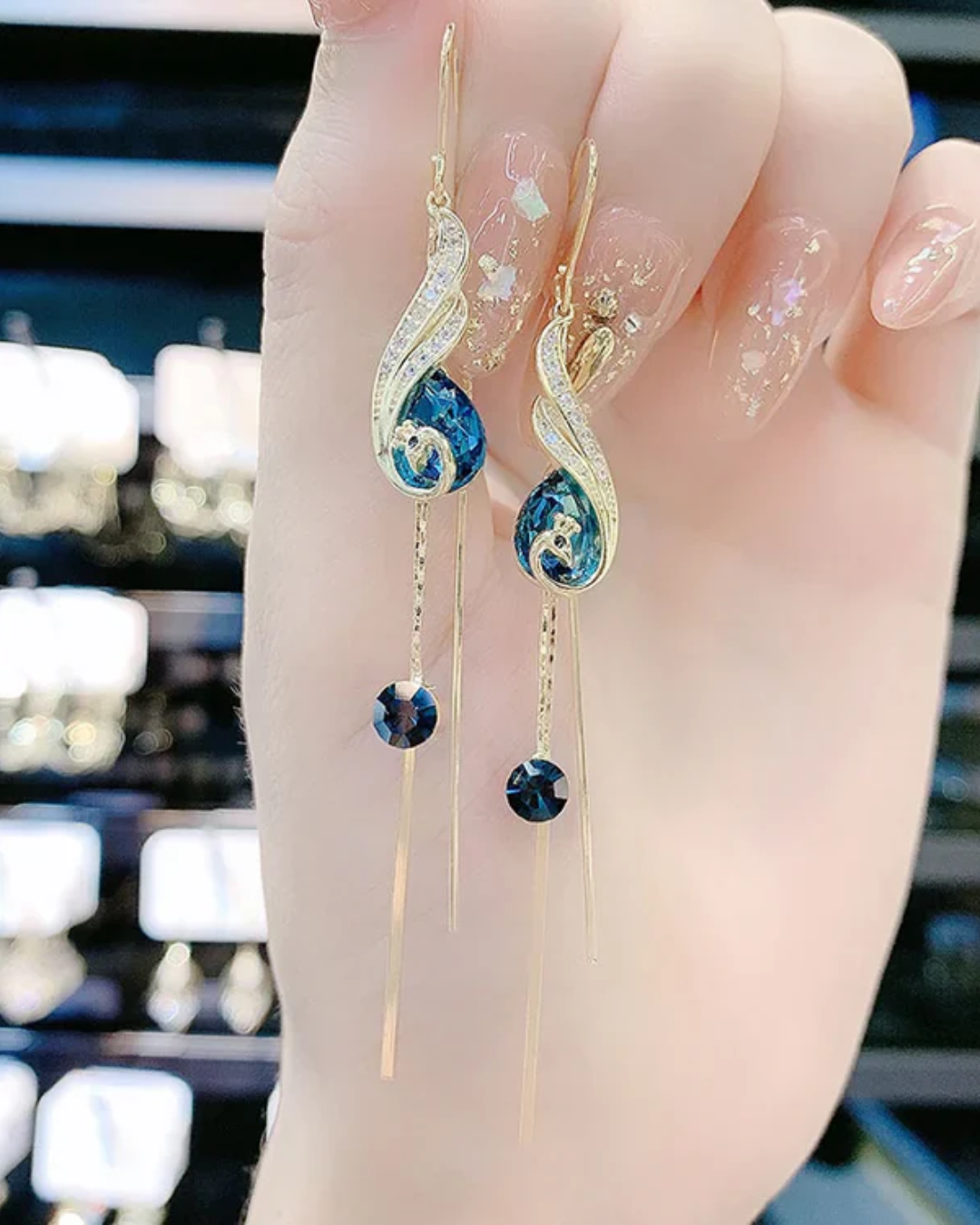 Aretes Zafiro