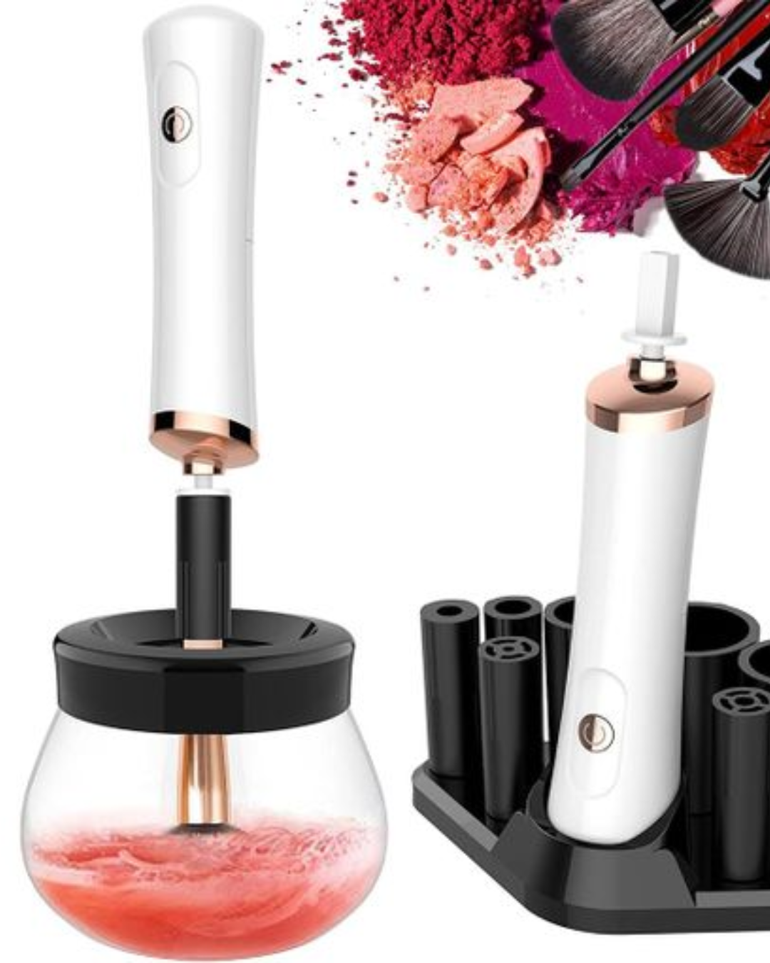 LIMPIADOR DE BROCHAS DE MAQUILLAJE