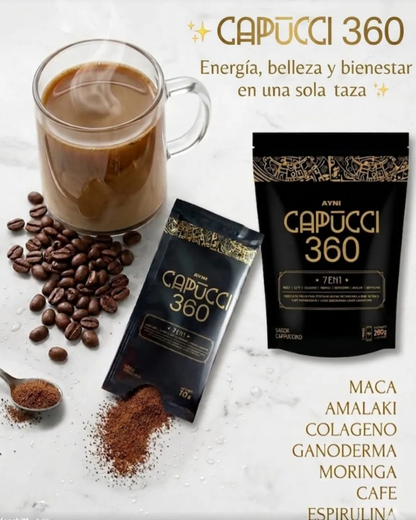 Capucci 360 7 en 1 | Tu Rutina de Energía en Cada Taza